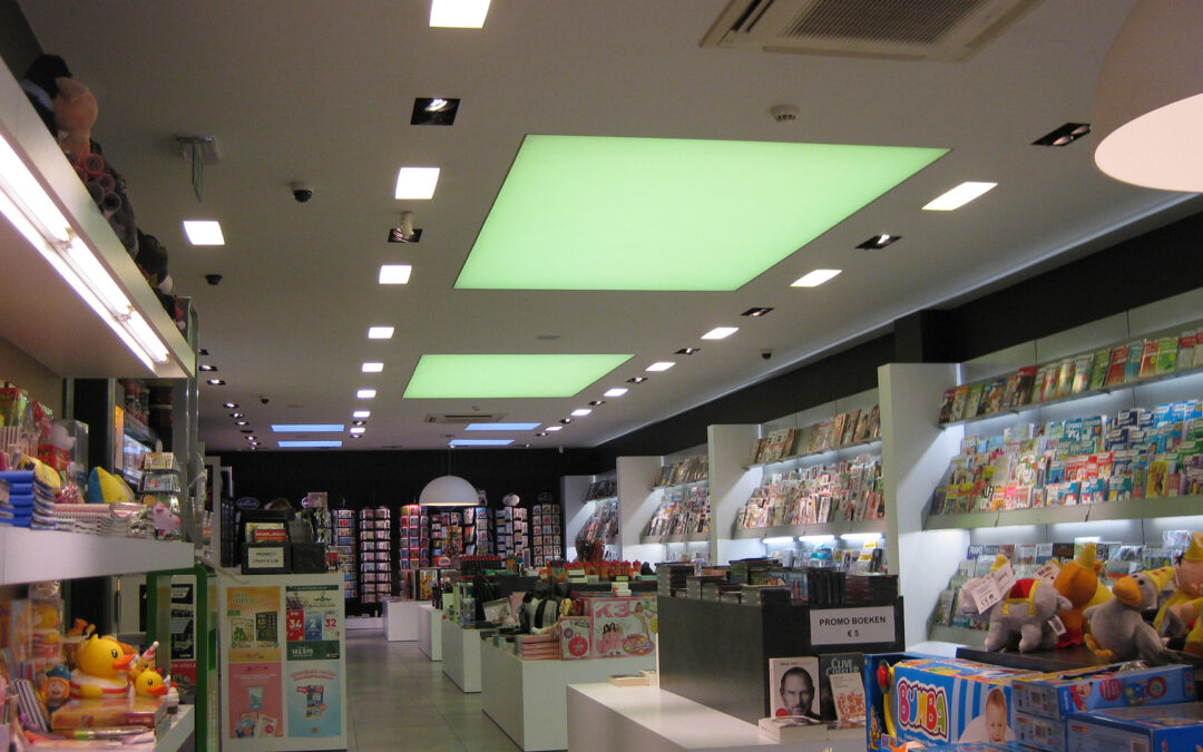 Lichtdoorlatende spanplafonds